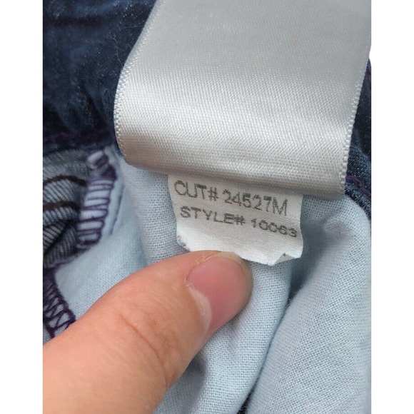 NYDJ Not Your Daughters Women's Jeans Straight Leg Dark Blue Size 8 EUC Stretch - Picture 6 of 7